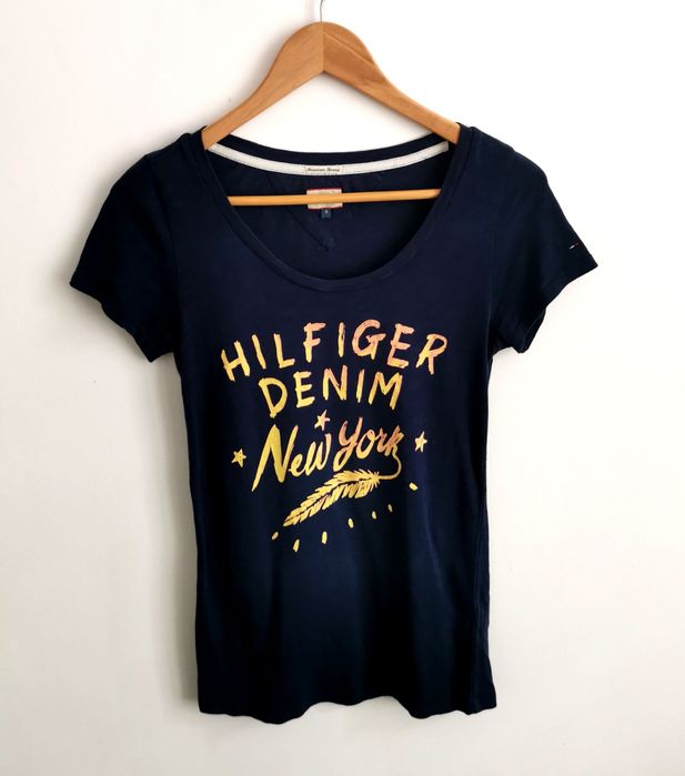 Tommy Hilfiger koszulka damska t-shirt logowana S/M