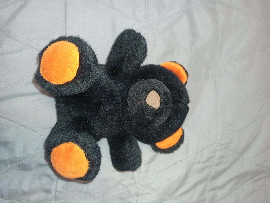 Mały czarny miś maskotka