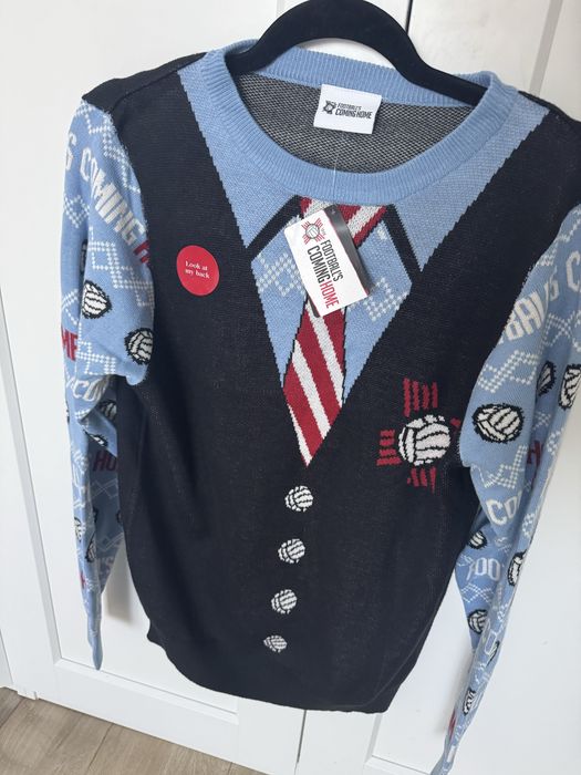 Sweter / swiateczny / pilka / nowy z metka /S
