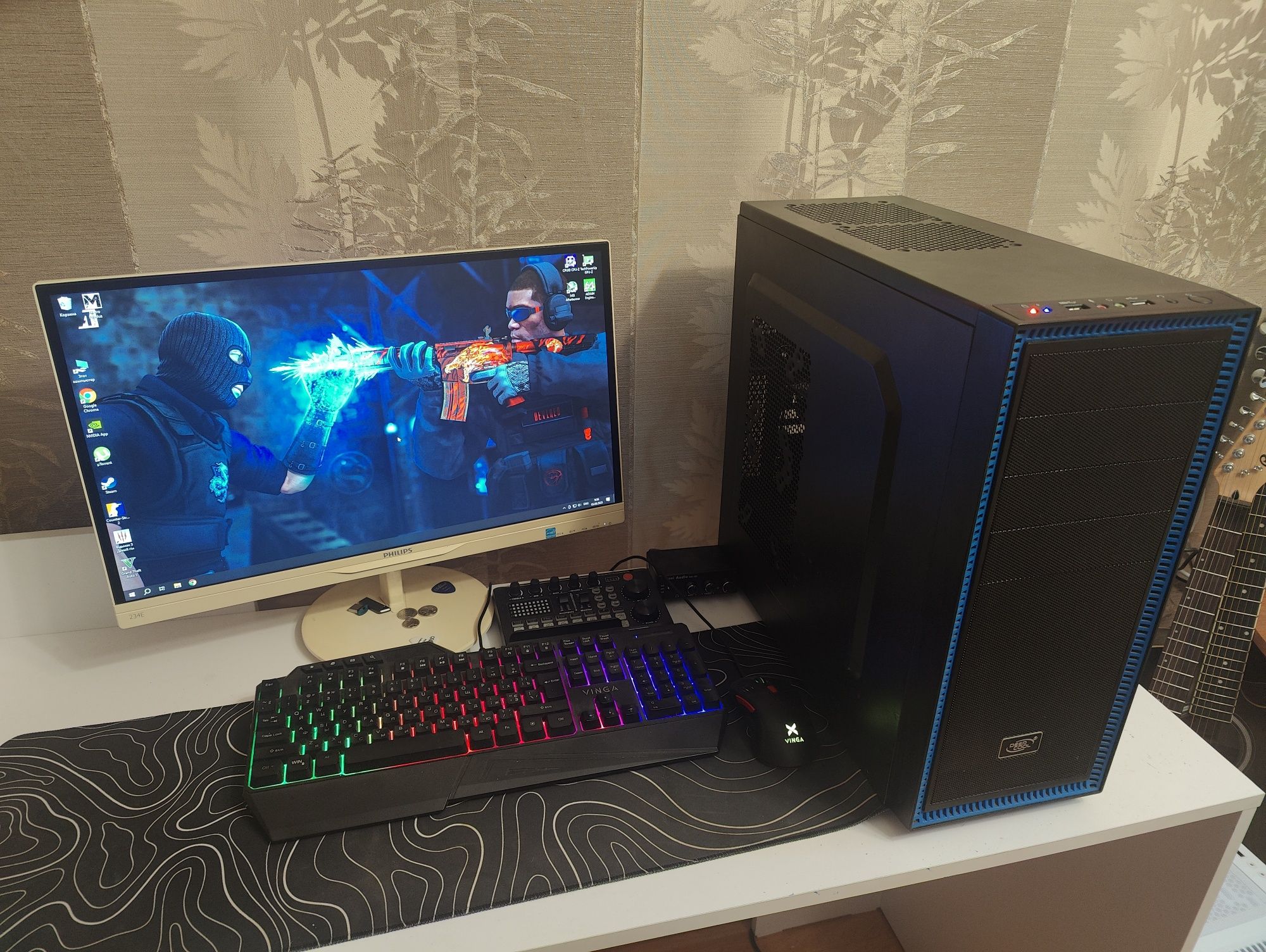 Ігровий комп'ютер, intel core i5, 16 gb ОЗУ, gtx 1050