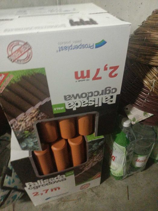 Palisada ogrodowa, płotek 4 metry nowy