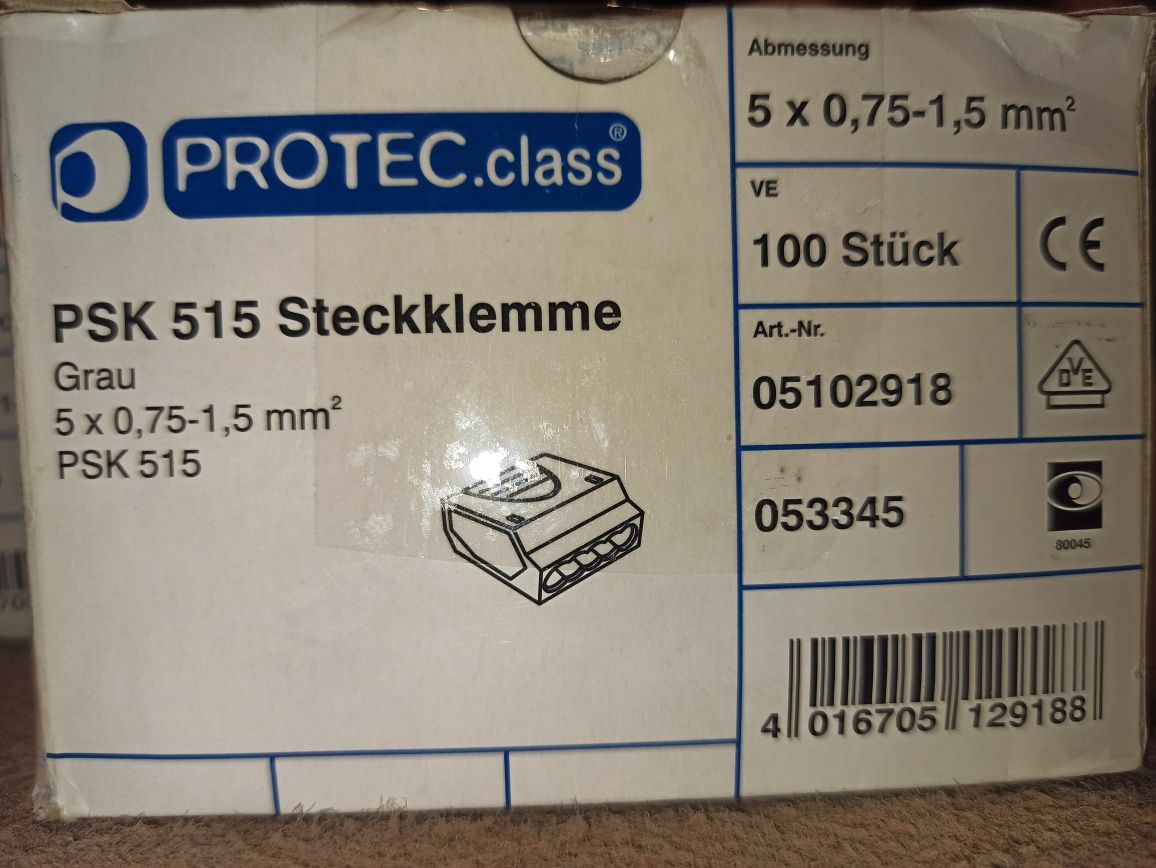 Szybkozłaczki złaczki PROTEC.class