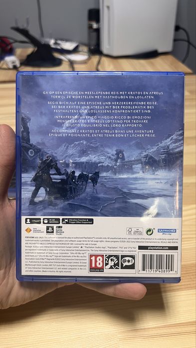 PS 5 , God Of War ragnarok диск б/у