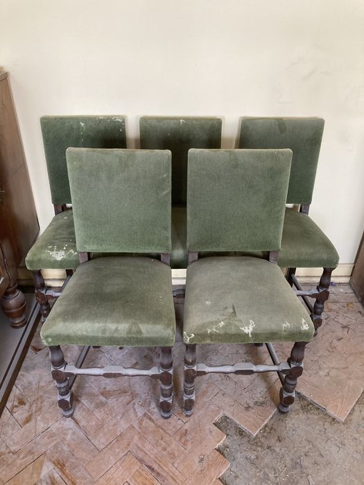 5 cadeiras vintage