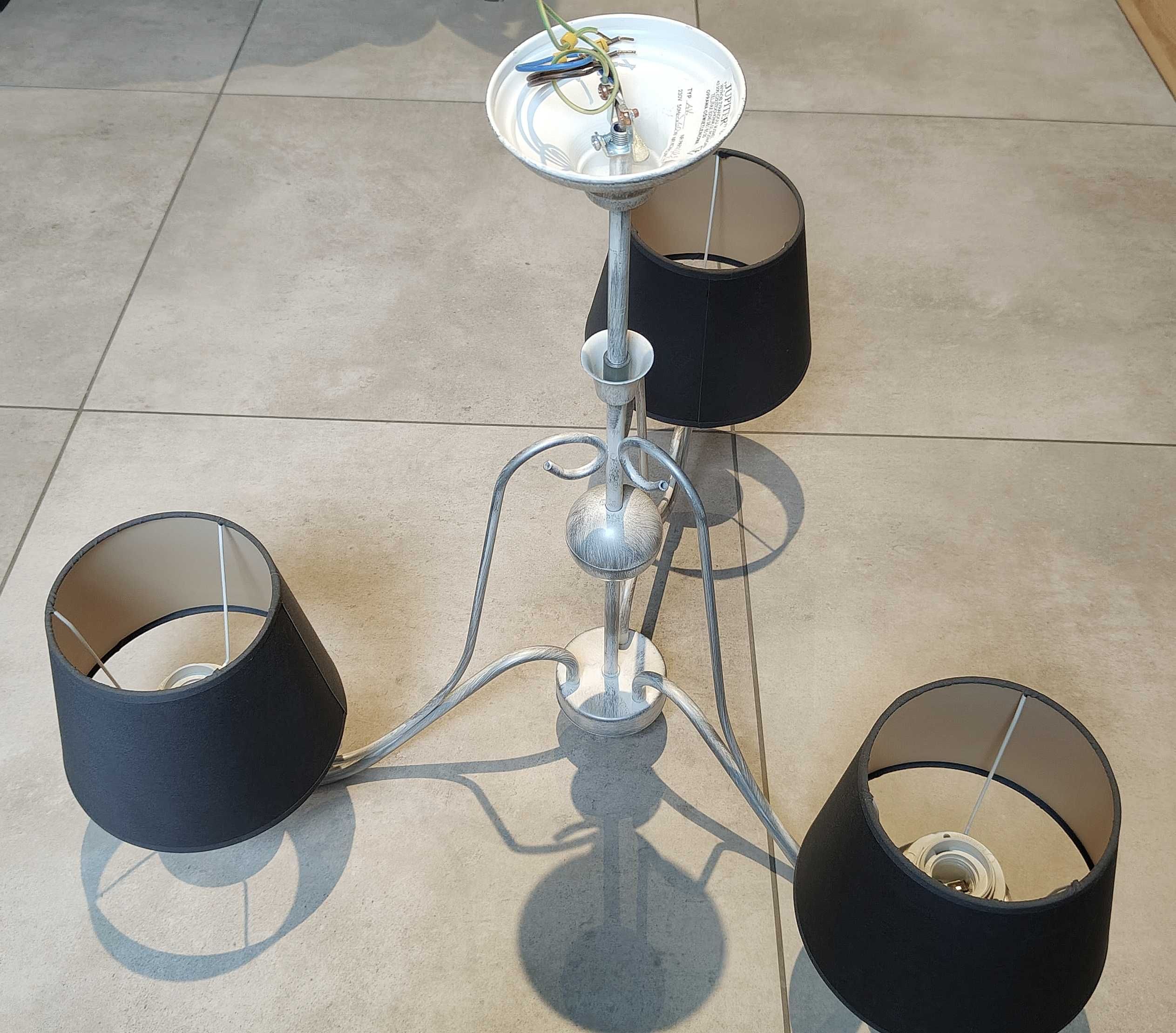 Żyrandol - styl  boho/ shabby chic/ klasyczny