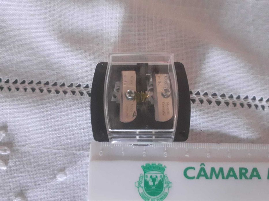 Afiador de lápis 2 em 1
