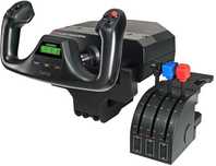Штурвал Logitech G Saitek Pro Flight Yoke System кермо авіасимулятор