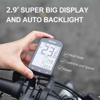 Велокомпьютер Cycplus M1 GPS + Крепление Z1. Strava,  датчики, Type C