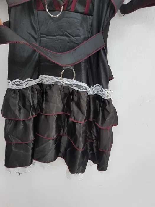 Sukienka przebranie Harley Quinn Arkham Knight City. Rozmiar M. AF004