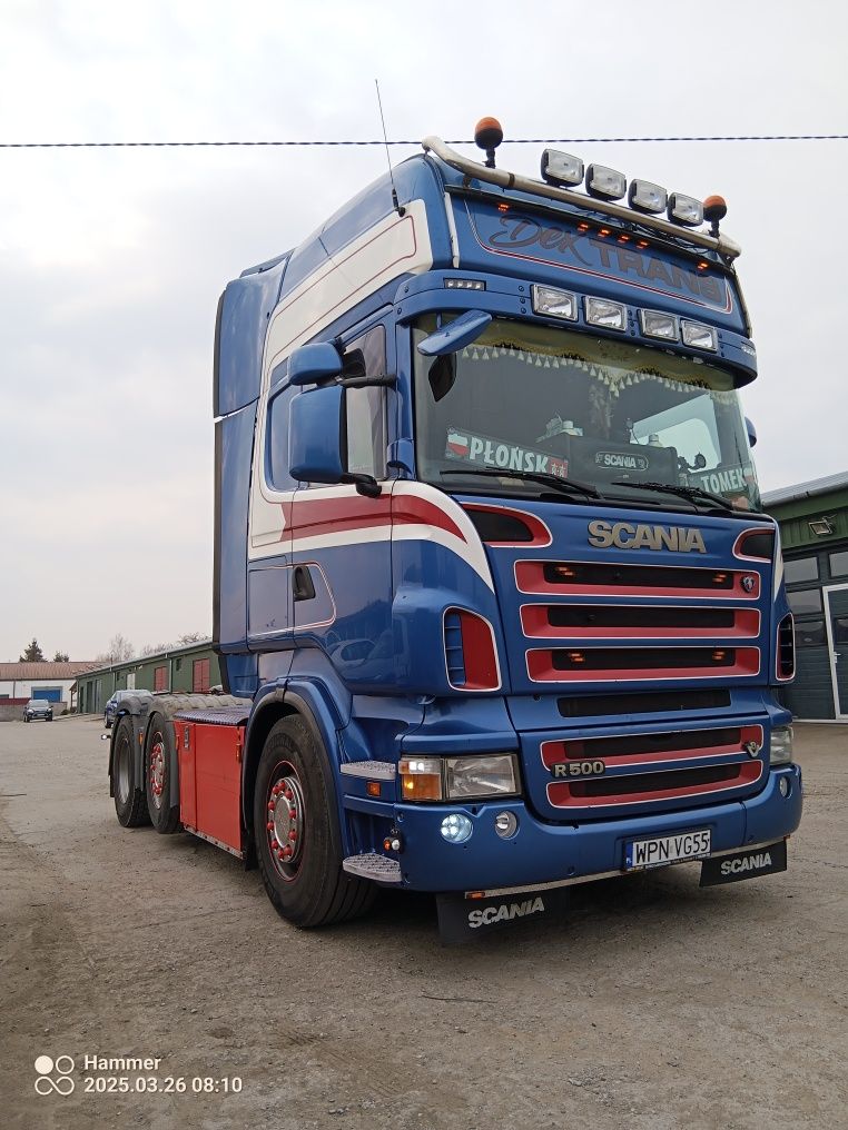 Sprzedam Scania R 500 V8, euro 5