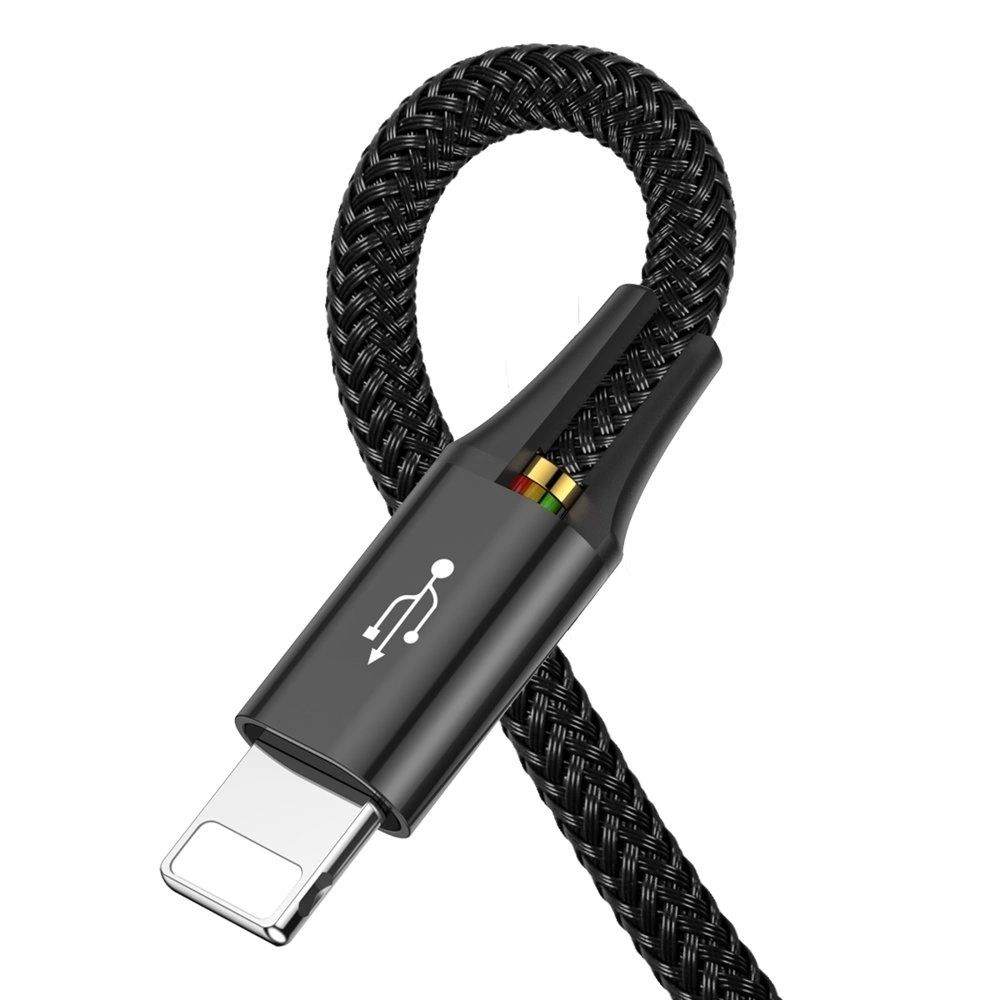 Kabel Baseus 4W1 1.2M Lightning, 2Xusb-C, Microusb Czarny