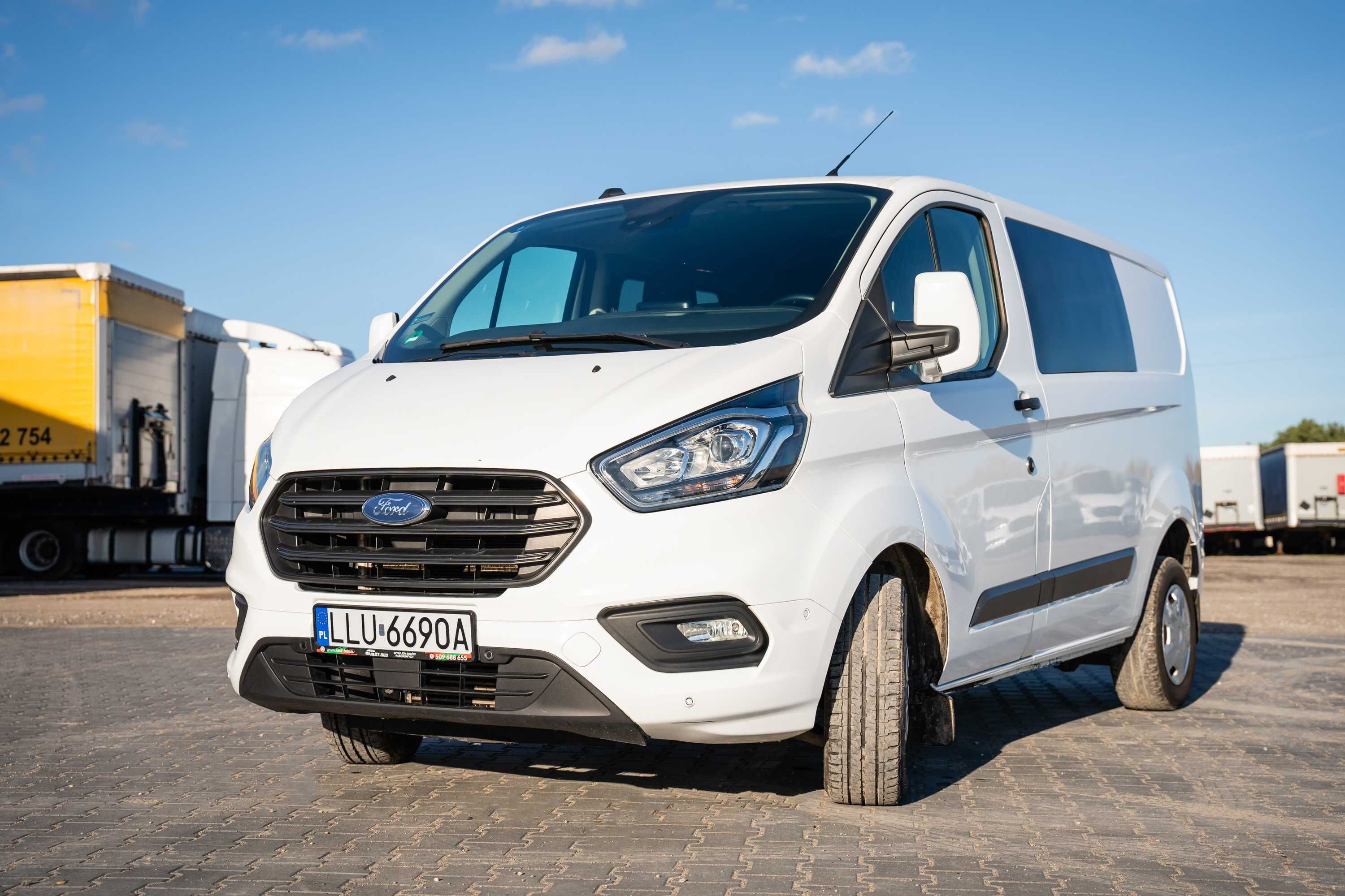 Bus Wynajem do Wynajęcia Ford Transit Custom Brygadówka
