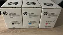 Nowe orginalne tonery HP Laserjet CB380YC / CB381AC / CB383YC