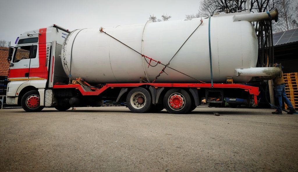Transport maszyn budowlanych rolniczych koparki ciężarowe usługi HDS 8