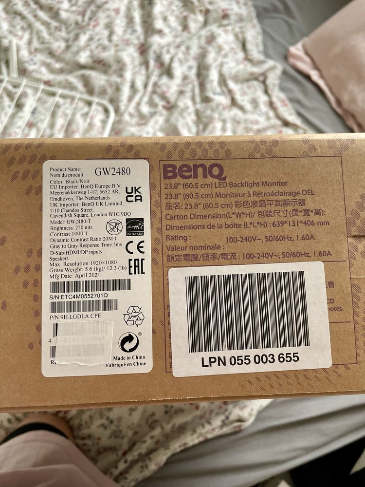Monitor BenQ GW2480-T