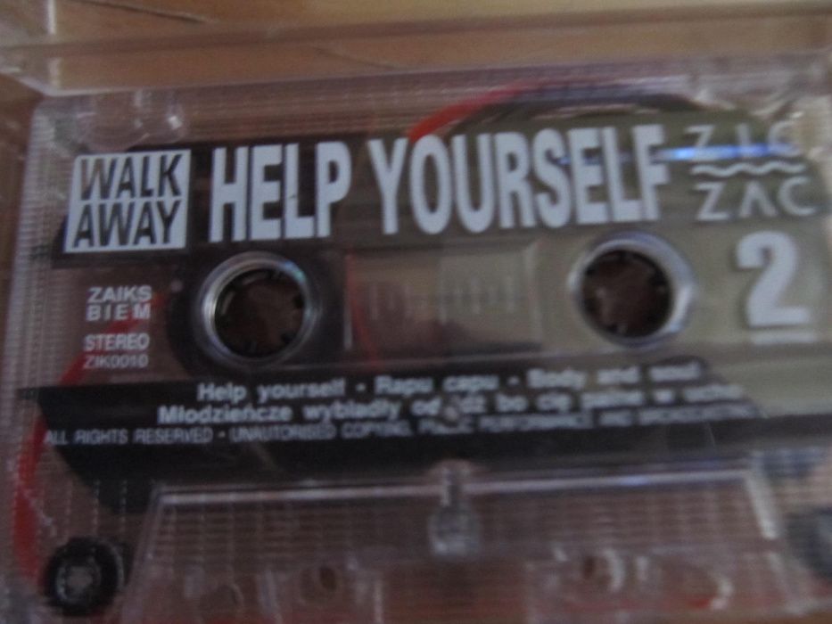 Walk Away- Help Yourself -kaseta audio