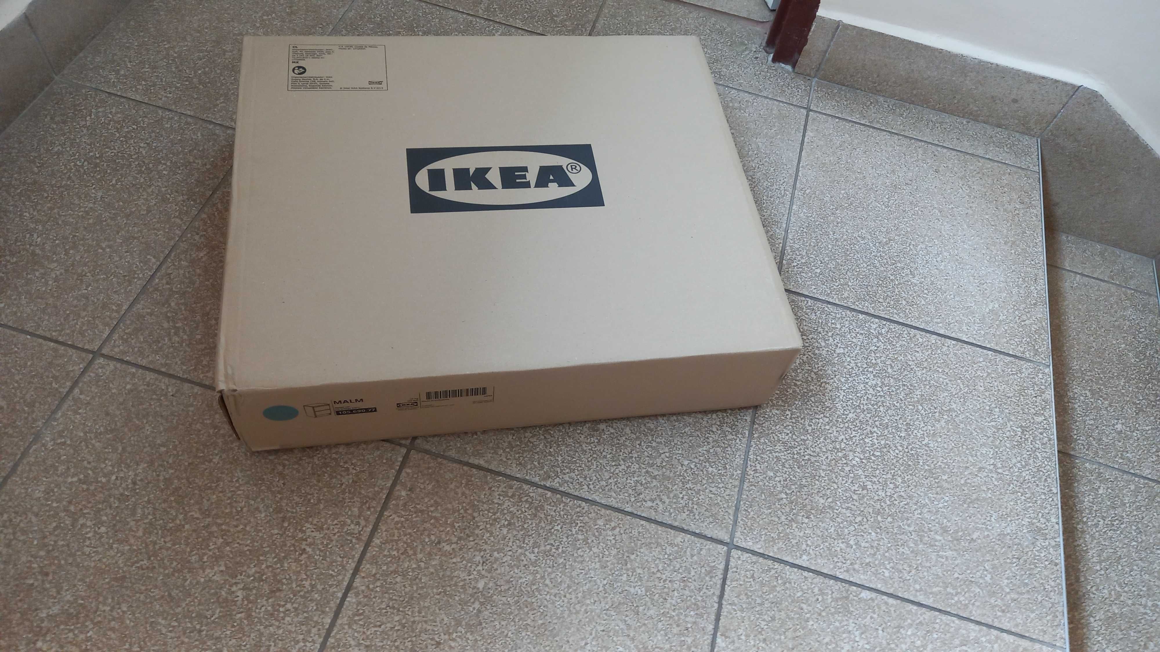 szafka nocna szarozielona IKEA