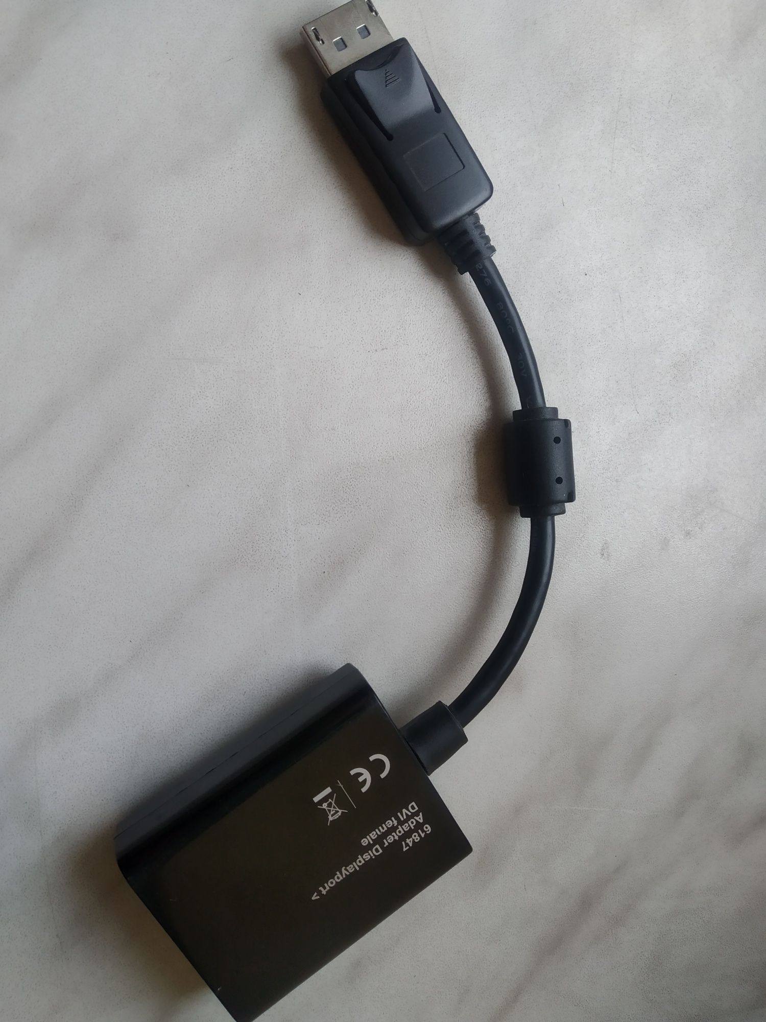 Adapter dvi displayport DELOCK