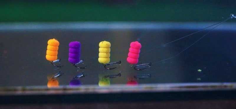 Zestaw Osmo Wiggly mini Robak ROXY, JAN-USH, Mamba wafters 12 x 6mm