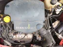 SILNIK KOMPLETNY 1,4 8V 1,4 renault clio thalia megane gwarancja