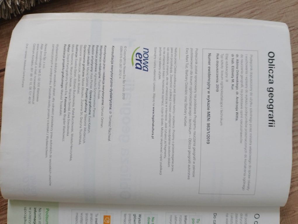 Podręcznik - Oblicza geografii 1