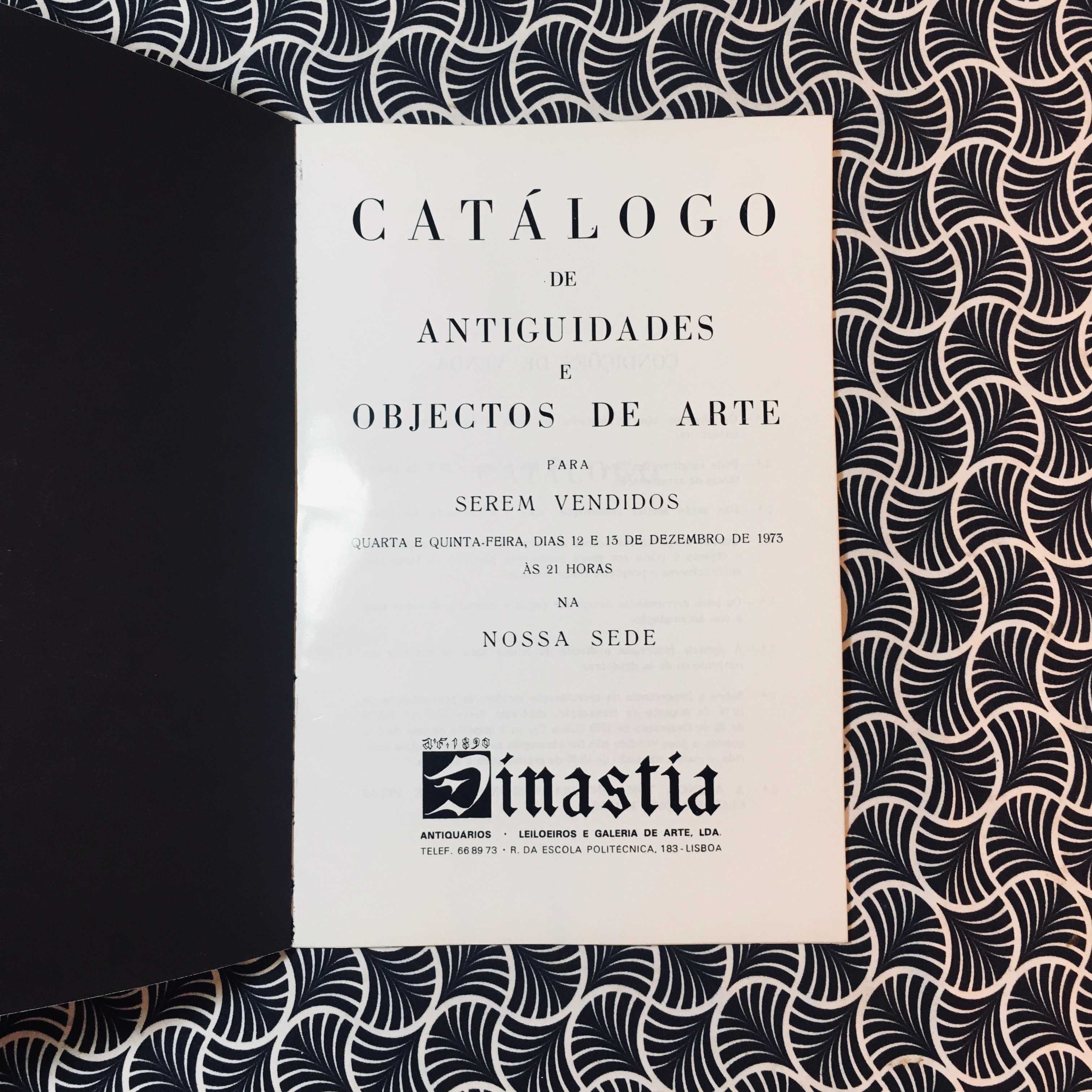 Catálogo de Antiguidades e Objectos de Arte Dinastia - Dez. 1973