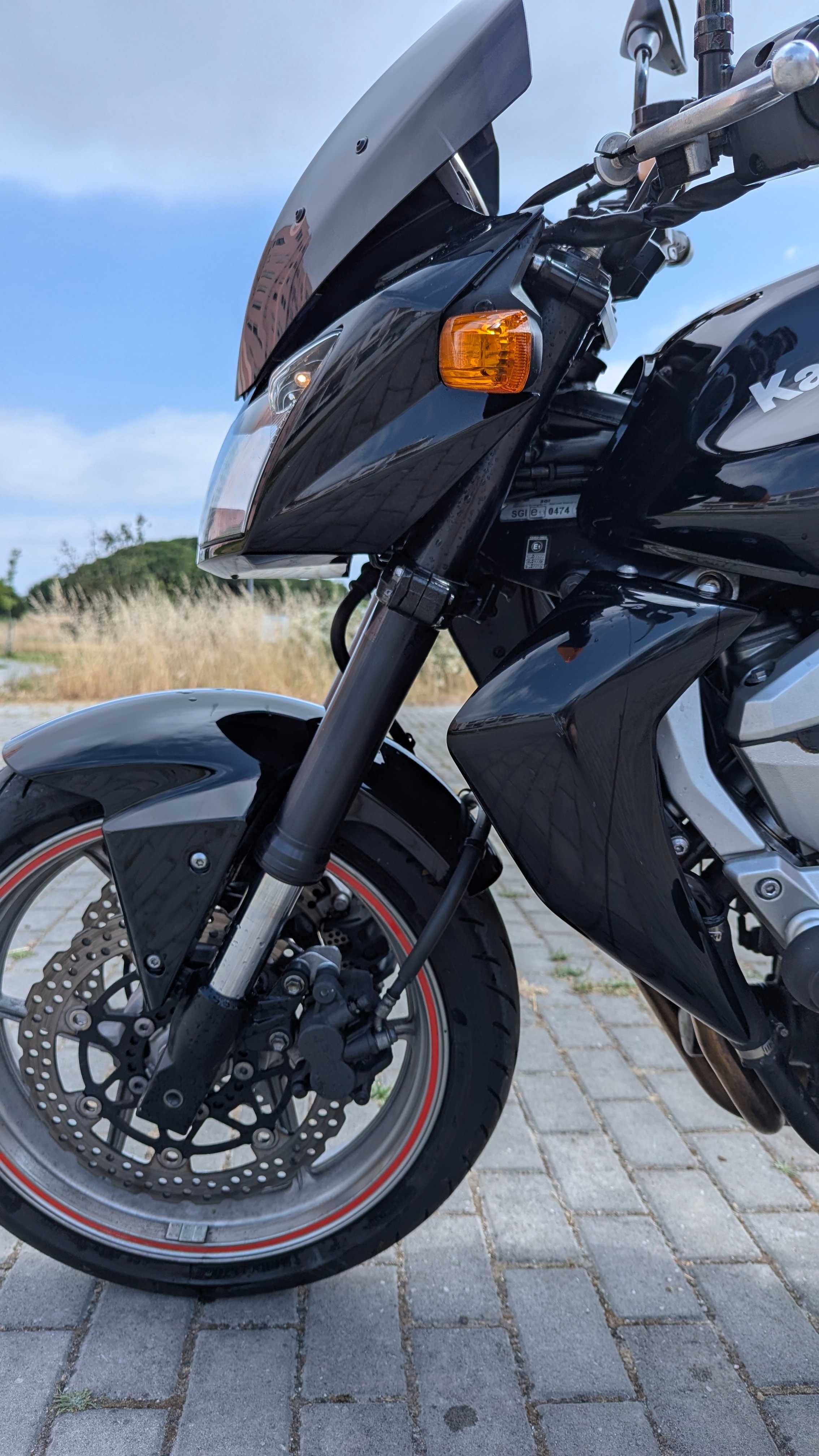 Kawasaki Z750 Preta