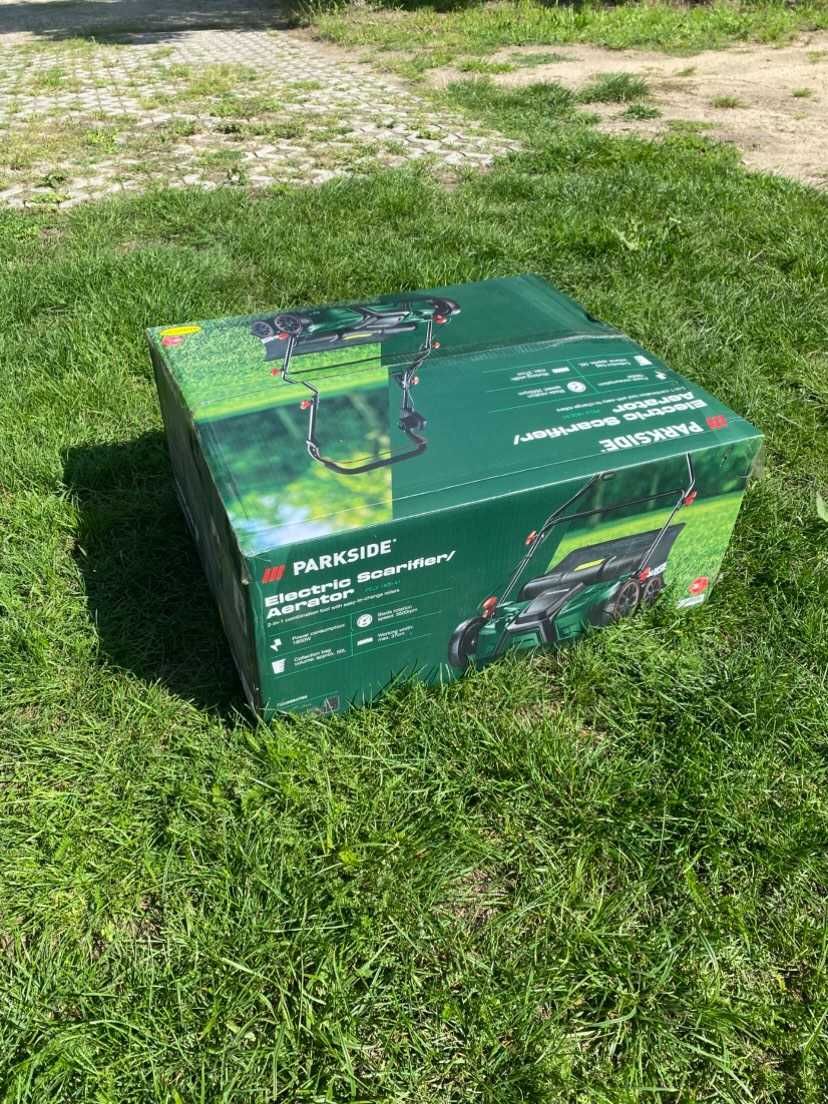 Elektryczny wertykulator i aerator 2w1