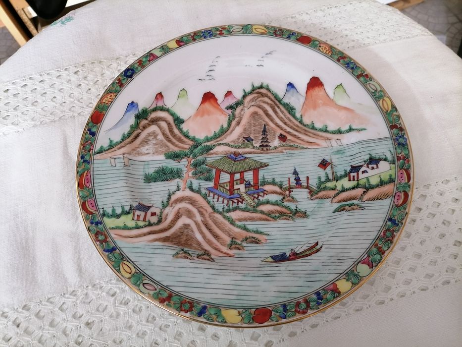 Prato loiça by Ritz China Udartpainted de 25 cm