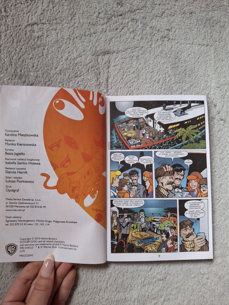 Komiks "Scooby-Doo" Skradziona walizka