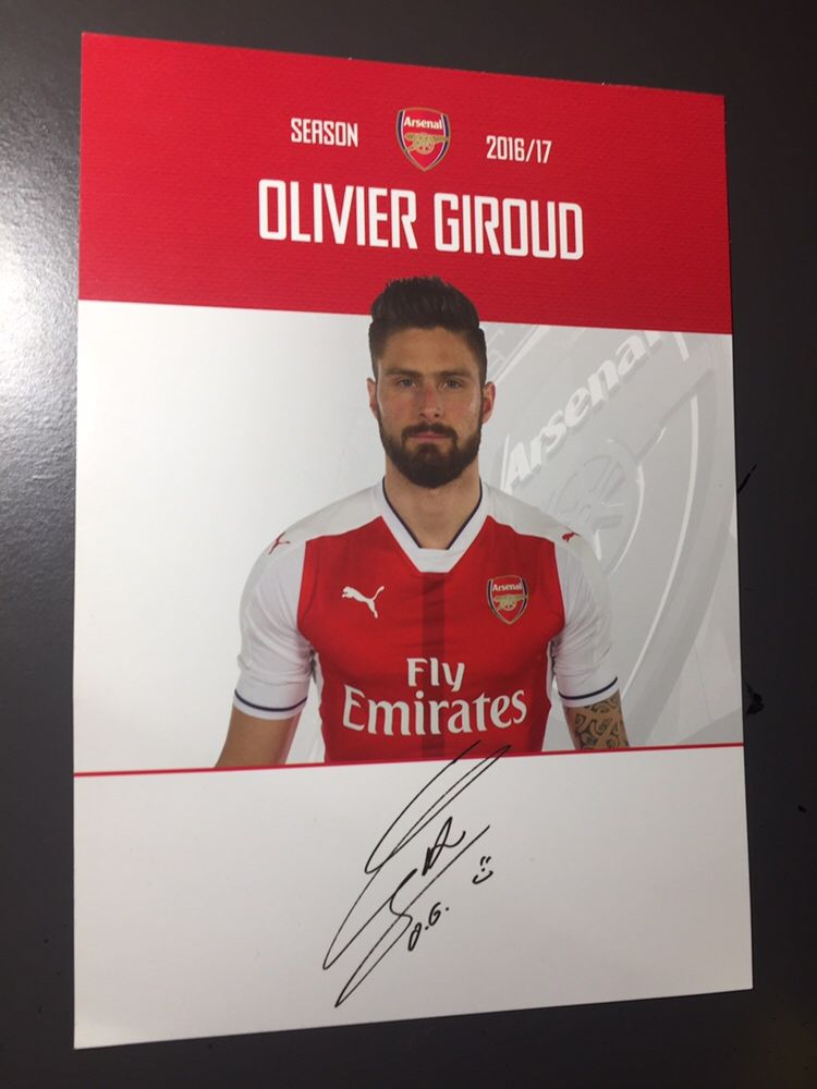 Olivier Giroud zdjecie Arsenal