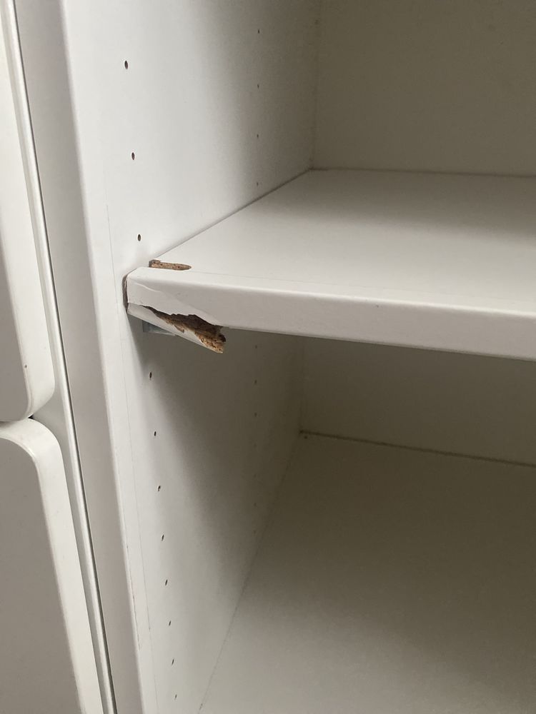 Meble Ikea białe FRITIDS/STUVA