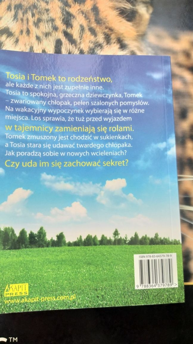 Książka dla dzieci "Dziewczyna i chłopak, czyli heca na 14 fajerek"