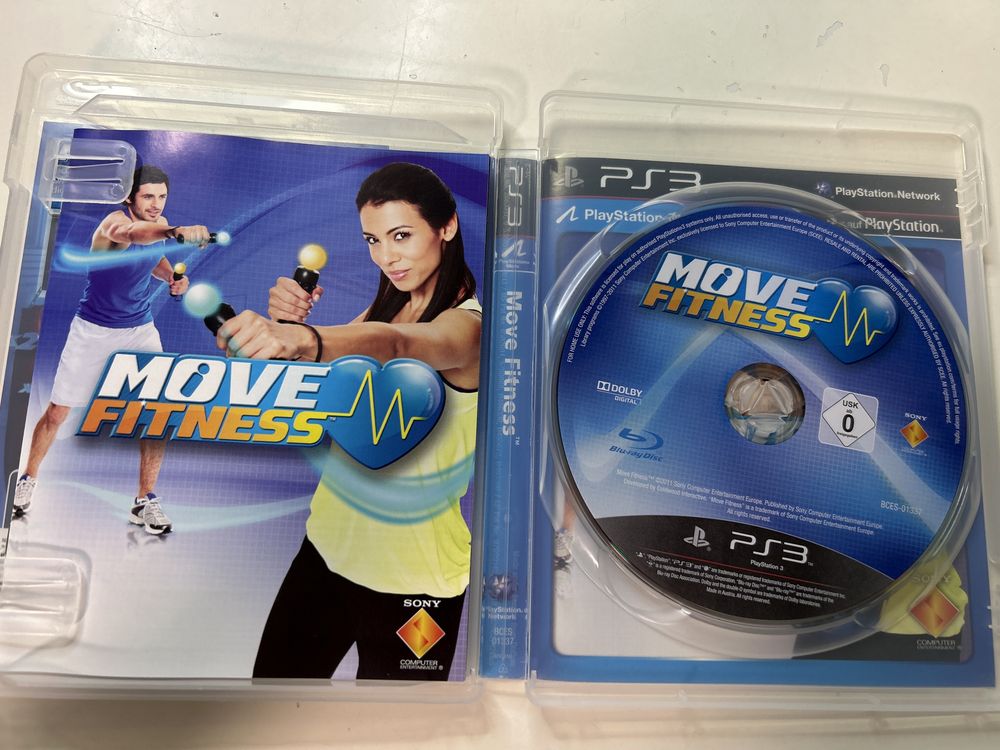 Move Fitness PS3 Play Station kinect