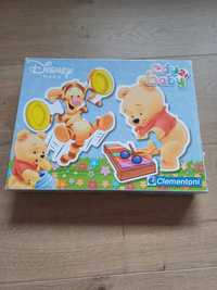 Puzzle baby Kubuś Puchatek dla 2latka Clementoni