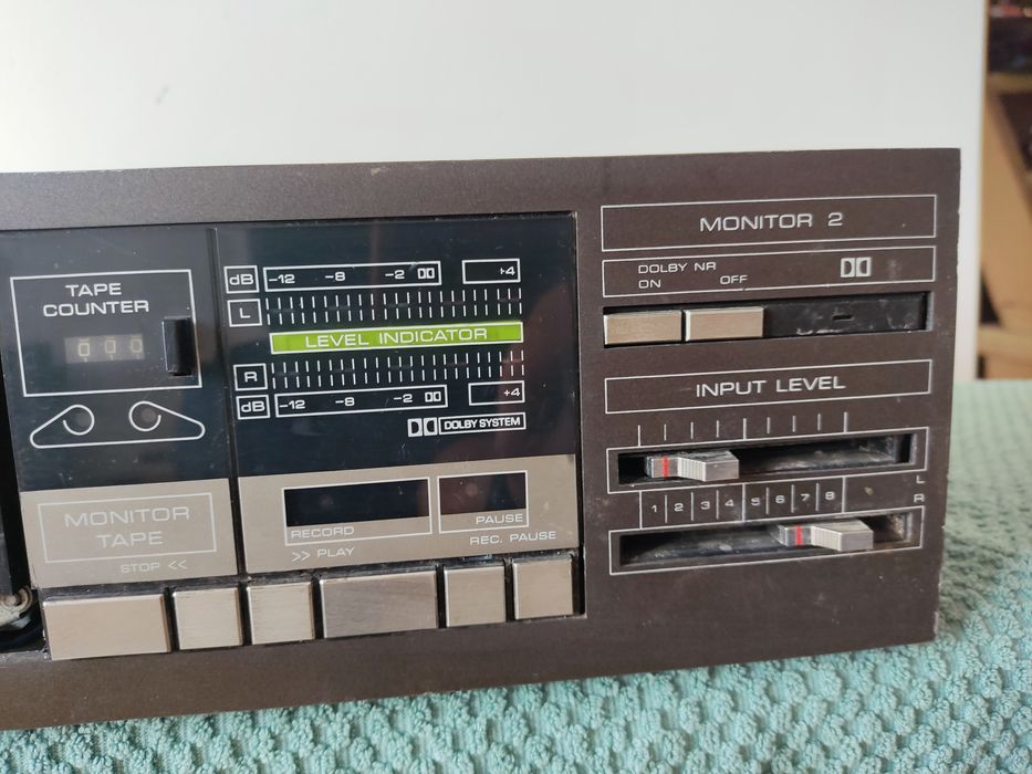 Radio CD magnetofon DIORA MDS 454 Cassette Unitra Technics CZĘŚCI