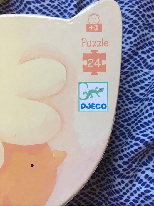 Puzzle DJECO 24 peças, + 3 anos