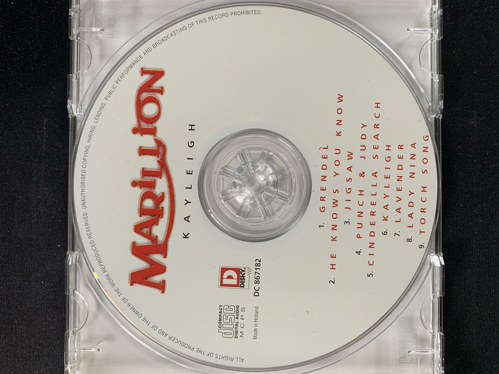 Kayleigh Marillion CD