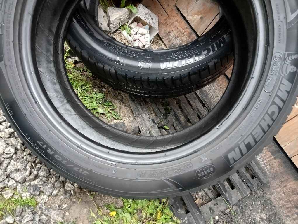 Sprzedam opony letnie używane 215/50/17 Michelin