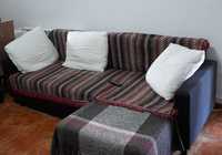 Sofa cama com chaiselong