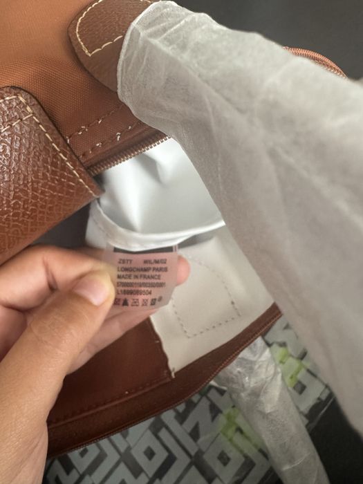 Bolsa Longchamp cor caramelo