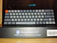 Keychron K7 White LED Bluetooth 5.1/ Дріт USB Type-C