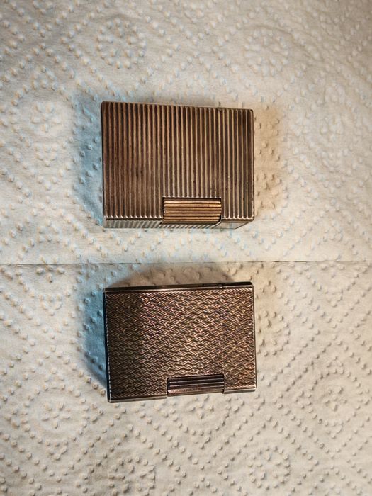 Zapalniczki St Dupont posrebrzane