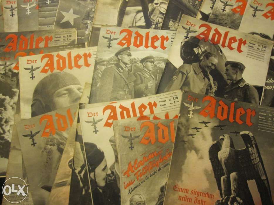 Der adler - revistas antigas 2ª guerra mundial
