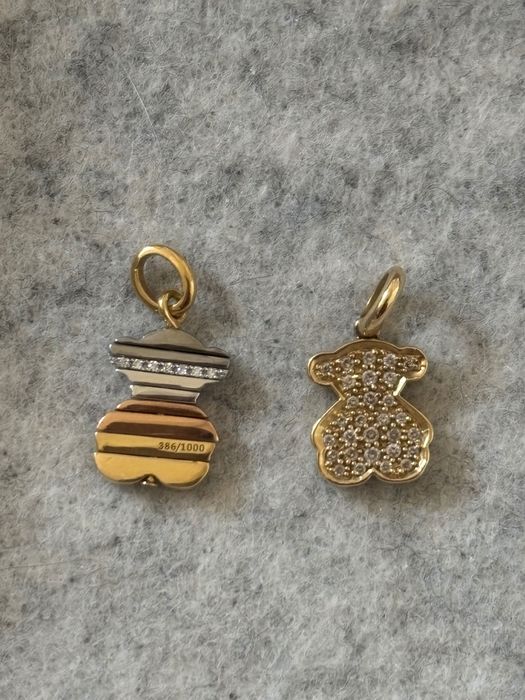 Limitowana zlota zawieszka Tous  Swing