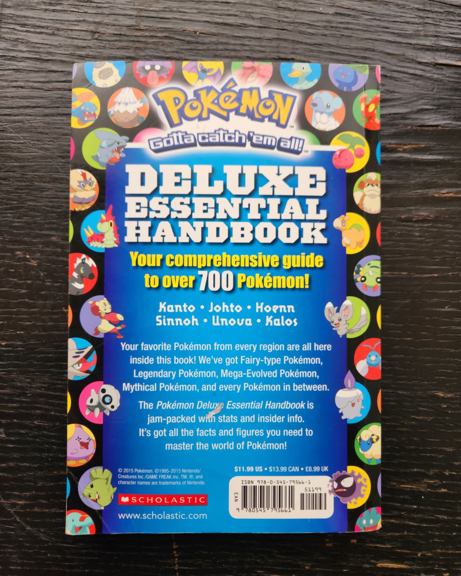 Pokemon super deluxe Essentials Handbook энциклопедия