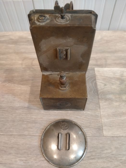 Lampa karbidowa, Hermann Riemann, Chemnitz-Gablenz !!!