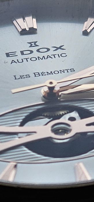 Zegarek Edox automat open Heart