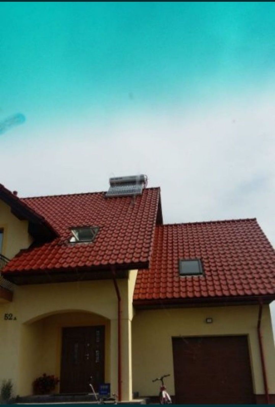 Kolektory słoneczne GRATIS termometr solary podgrzewacz wody