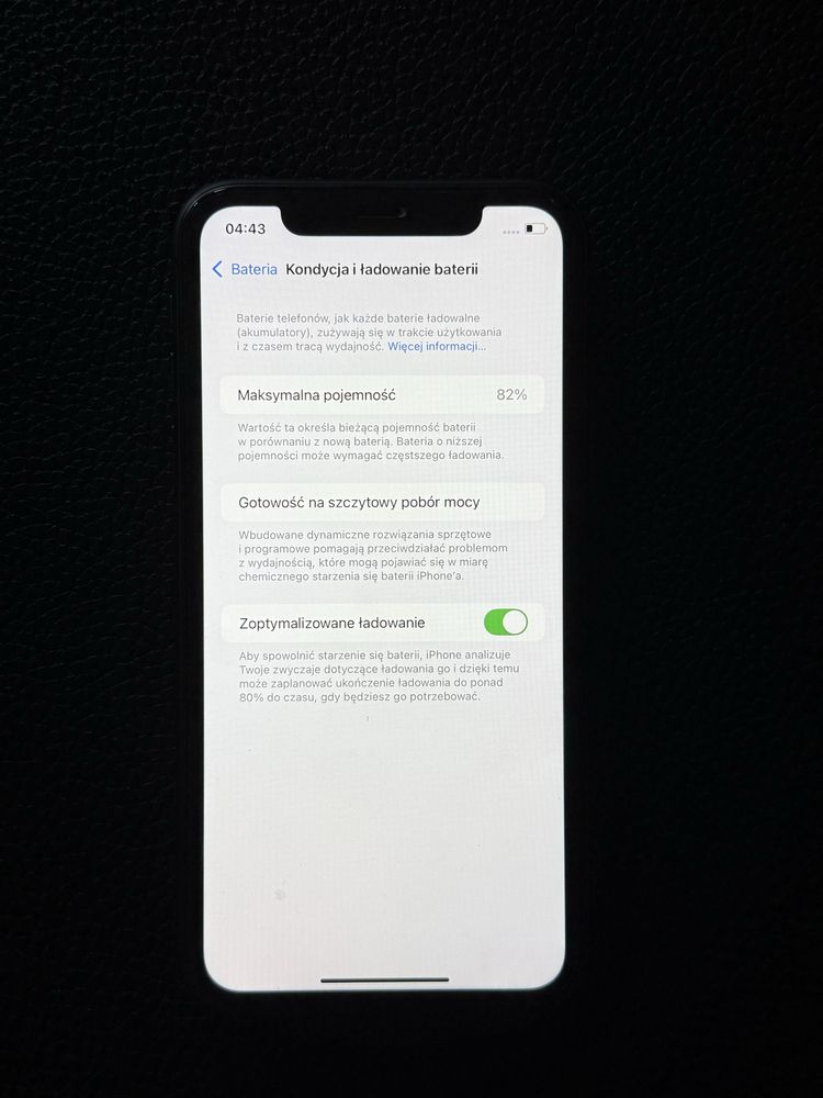 iphone 11 kondycja 82%